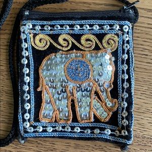 Elephant Sequence Coin Purse